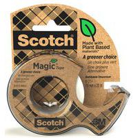 Klebeband Scotch® Magic™ mit Abroller, recycelt - Scotch