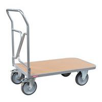 Ergonomischer Wagen mit einklappbarem Schiebebügel - Tragkraft 400 kg