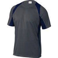 Arbeits-T-Shirt Bali - Grau/Marineblau