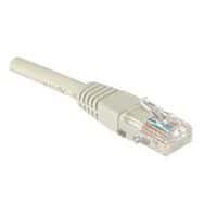 RJ45-Patchkabel – Gerades Cat5E-Kabel – UTP ungeschirmt – Grau