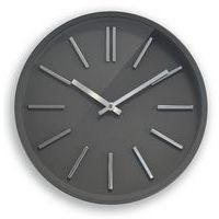 Uhr Goma, lautlos, Ø 35 cm, grau - Orium