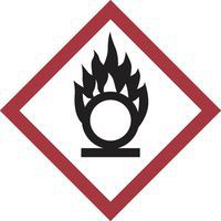 Schild CLP - Oxidationsgefahr - Aluminium