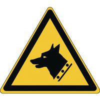 Warnschild - Wachhund - steif