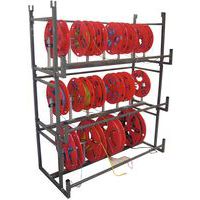 Kabeltrommelregal mit Gummispannern und Spulen Bobi-rack - Cable Equipements