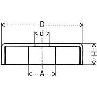 D: ØH: Dicked: Ø BefestigungslochA: Ø Gewinde