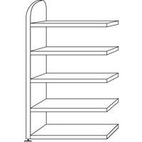 Anbauelement ohne Rückwand 5 Fachböden