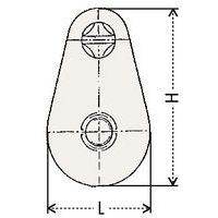 H = HöheL = Breite