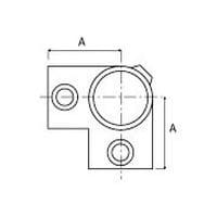 Rohrgröße	AØ 27 mm 	44Ø 42 mm 	60Ø 48 mm 	68