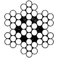 Durchmesser bis 4 mm, 7 Litzen mit 7 Drähten