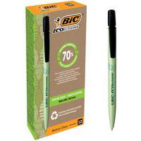 12 Kugelschreiber BIC Media Clic Bio-Based mittlere Spitze - BIC