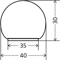 rund für glatte Oberflächen