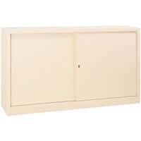 Schrank niedrig beige