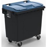 Mobiler Müllcontainer SULO - Hebevorrichtung aus Metall- Mülltrennung - 770 L