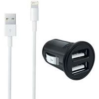 USB-Ladegerät für Zigarettenanzünder + Lightning-Kabel iPhone - Moxie