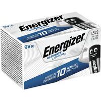 Lithiumbatterie Ultimate - 9 V - 10 Stück - Energizer