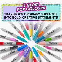 Permanentmarker Glam Pop Sharpie Fine mit feiner Spitze, 0,9 mm - Sharpie