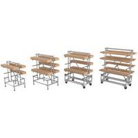 Mini-Rack Cantilever, fest - Last von bis zu 350 kg pro Ebene - Trilogiq