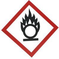 Schild CLP - Oxidationsgefahr - Aluminium