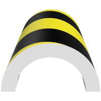 Schutz für Schläuche, halbkreisförmiges Profil für Träger - Ergomat