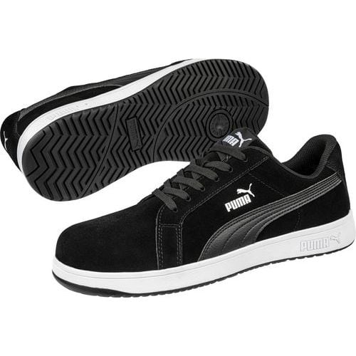 Sicherheitshalbschuhe ICONIC SUEDE BLACK S1PL ESD FO SR – Puma