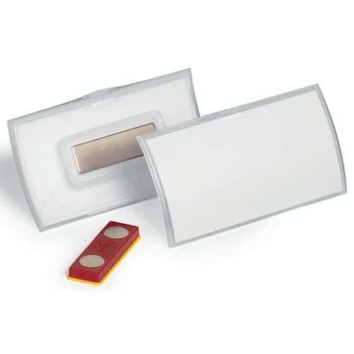 Namensschild Click Fold mit Magnet - Durable