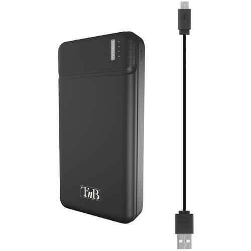 Mobiler Ersatzakku, 2 USB, 20.000 mAh ‑ T'nB