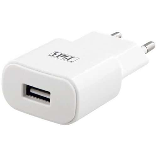 1-faches USB-Ladegerät, 2,4 A - T'nB