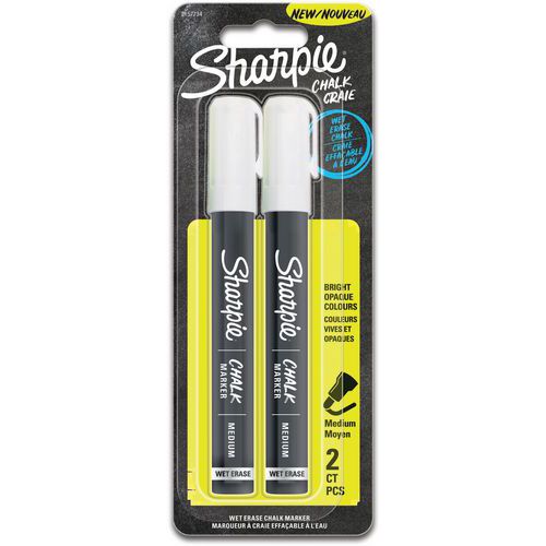 Sharpie Chalk Kreidemarker weiß, mittlere Spitze, spitz