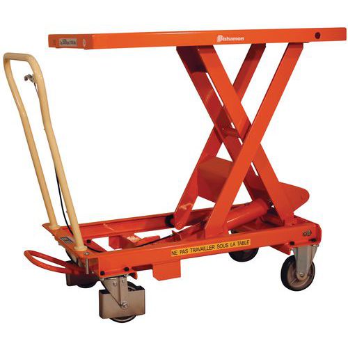 Mobiler Hubtisch Bishamon - Traglast 500 und 800 kg