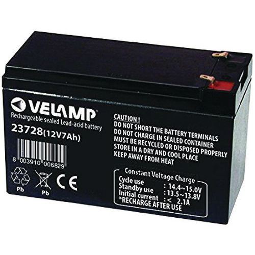 Wiederaufladbarer Bleiakku 12 V - Velamp