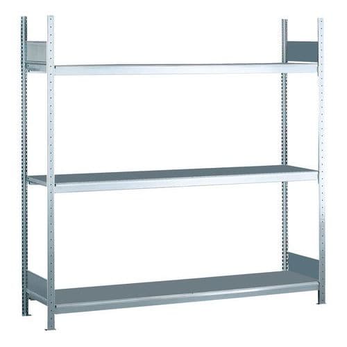 Extrabreites Regal Easy-Fix Plus - Galvanisierter Fachboden - Schulte