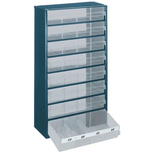 Raaco-Schrank 56 cm – Schubladenhöhe: 6,4 cm