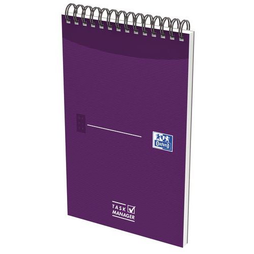 Notizblock Task Manager Oxford - 125x200 - 140 Seiten - 90 g - lin.