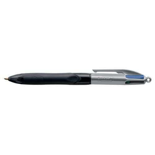 Vierfarb-Kugelschreiber, einziehbar, BIC Grip Pro