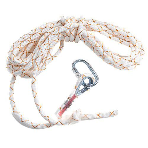 Seil 10 m mit Schraubkarabiner - Protecta®