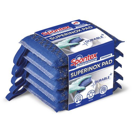 Scheuerpad, Superinox Pads - Spontex