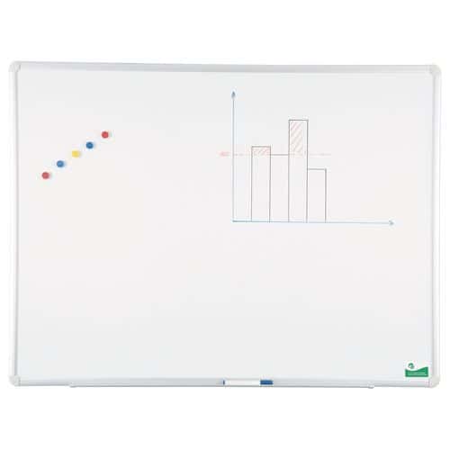 Whiteboard, emailliert – Vanerum