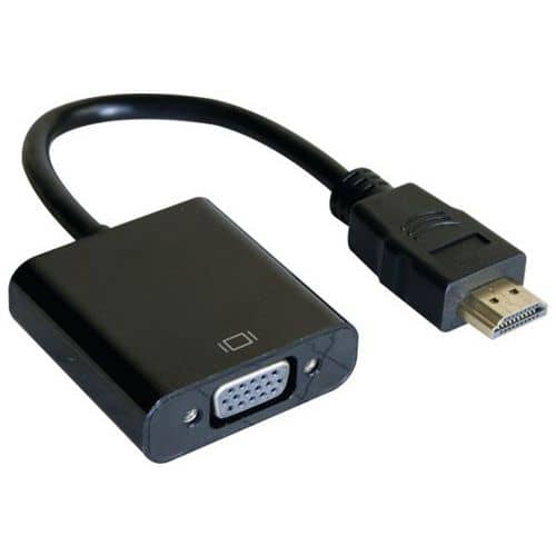 HDMI-zu-VGA-Adapterkabel - 23cm