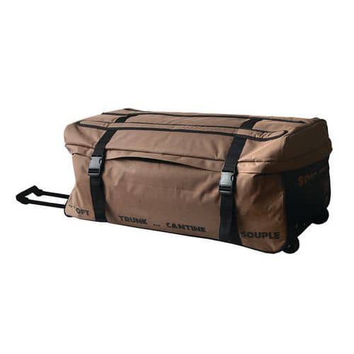 Kastenförmige Tasche Soft Trunk 80 L - Integrierter Trolley - Pierre Henry