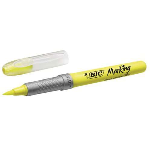 Textmarker BIC Highlighter Grip Flex - gelb