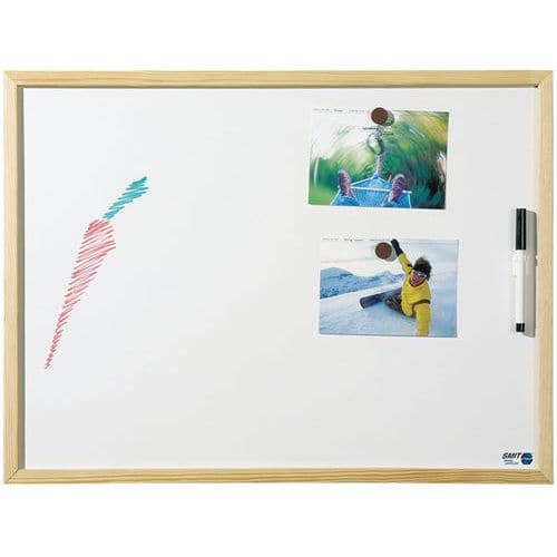 Whiteboard mit Holzprofil