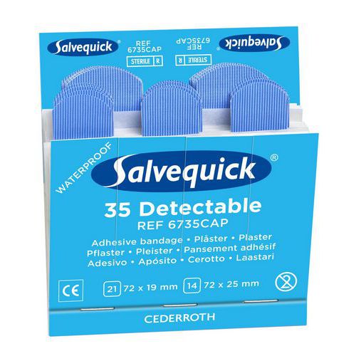 Nachfüllpackung für nachweisbare Pflaster - Salvequick