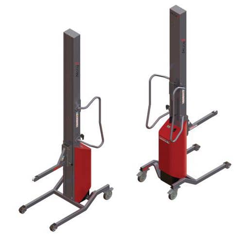 Gabelstapler Moovit mit Sporn mit Rolle - Tragkraft 150kg