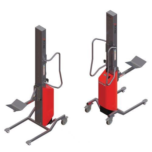 Gabelstapler Moovit mit Sporn mit Rolle und V-Platte - Tragkraft 150 kg