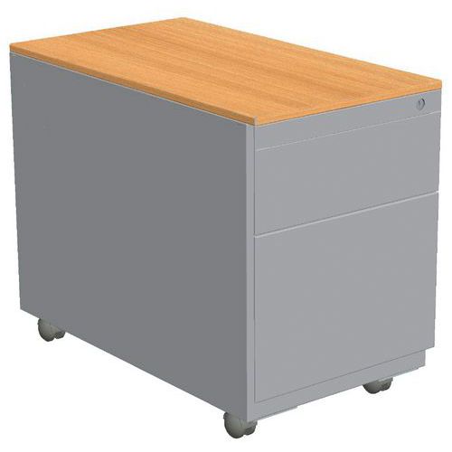 Rollcontainer Combi-Classic - Aluminium