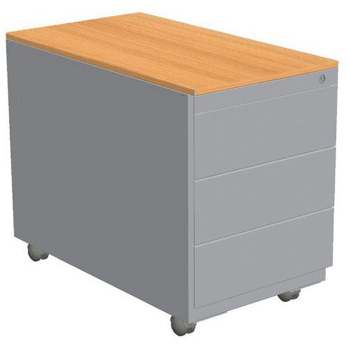 Rollcontainer Combi-Classic - Aluminium