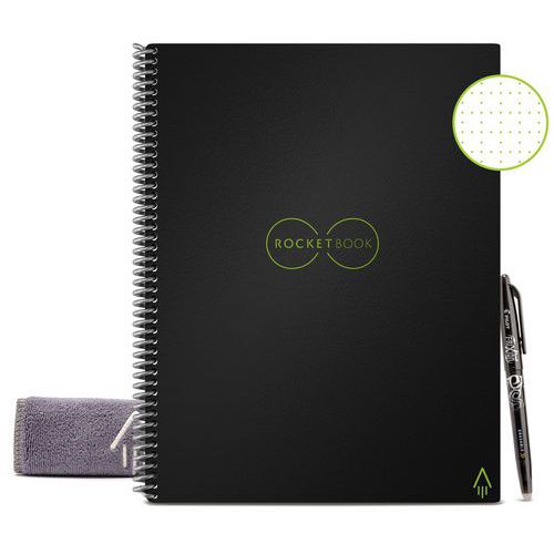 Notebook Rocketbook Core Letter Infinity, schwarz - BIC