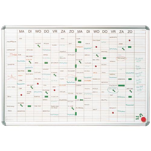 Doppelseitiger Wochenplaner - Deutsch