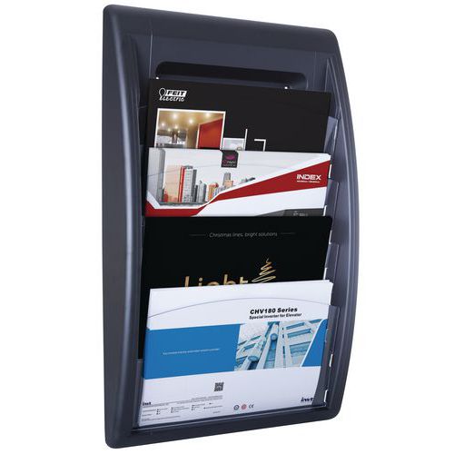 Prospekthalter Quickfit zur Wandmontage - 24 x 32