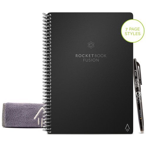 Notebook Rocketbook Fusion Executive Infinity, schwarz - BIC